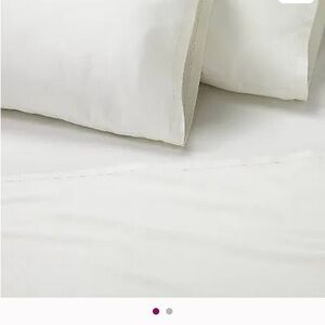 Hearth & Hand Linen Blend Sheet Set - White
